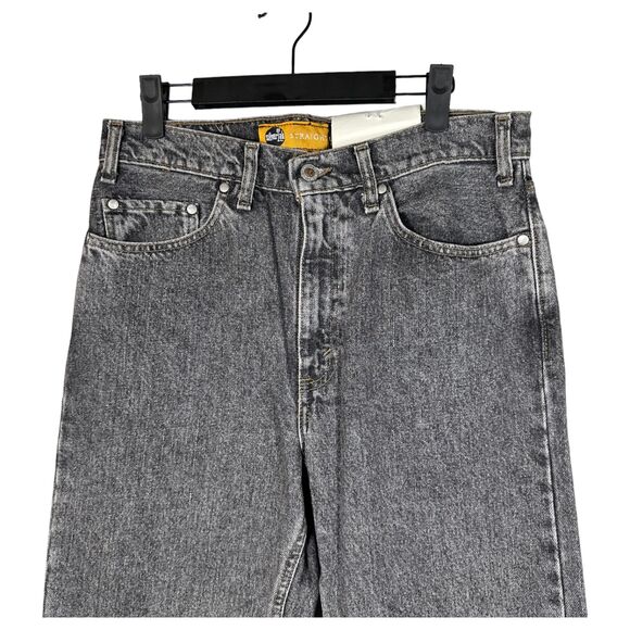 Levi's Vintage 1993 Silvertab Straight Narrow Grey Jeans 32x34 Deadstock NEW - Picture 6 of 10